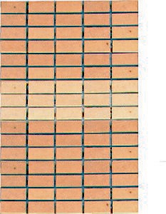 Ψηφίδες Κεραμικές από Πλακάκια Επιλογής Πελάτου 2,3x5 Ίσιο